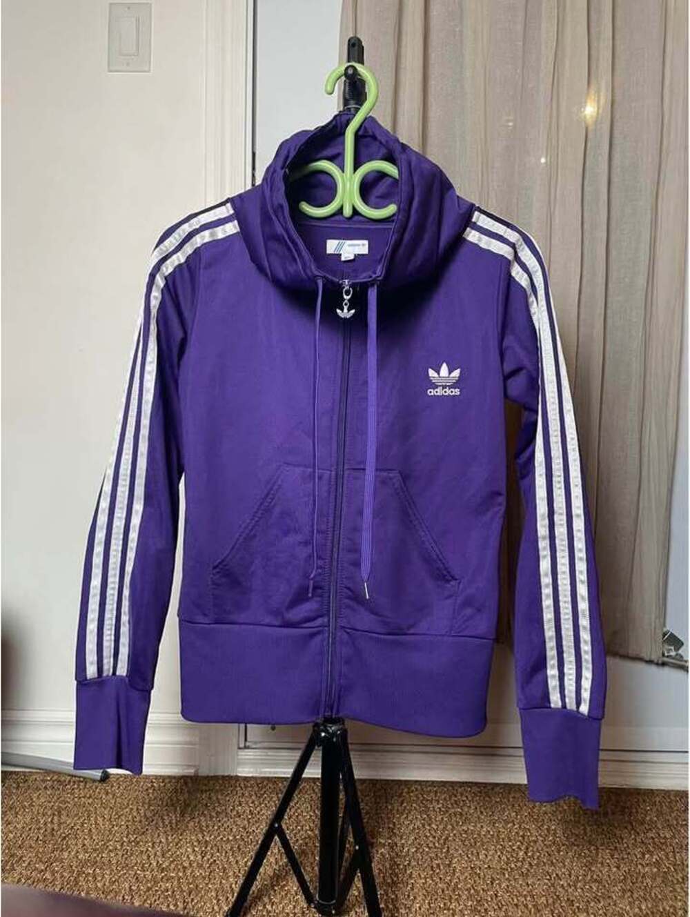 Vintage 2010 Adidas Originals High-Collar Track Jacket